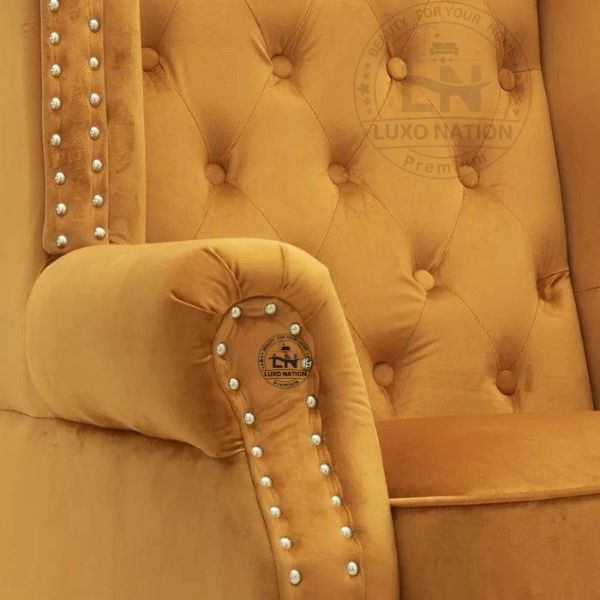 Luxury chair High Back Tufted Boss Chair โ Executive Office Comfort